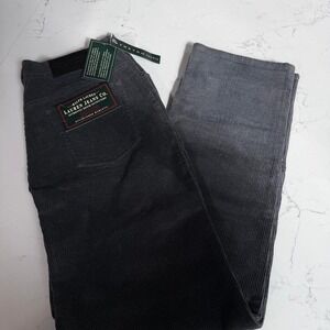 Lauren Jeans Co Ralph Lauren Women's Size 10 Gray Corduroy Pants NWT